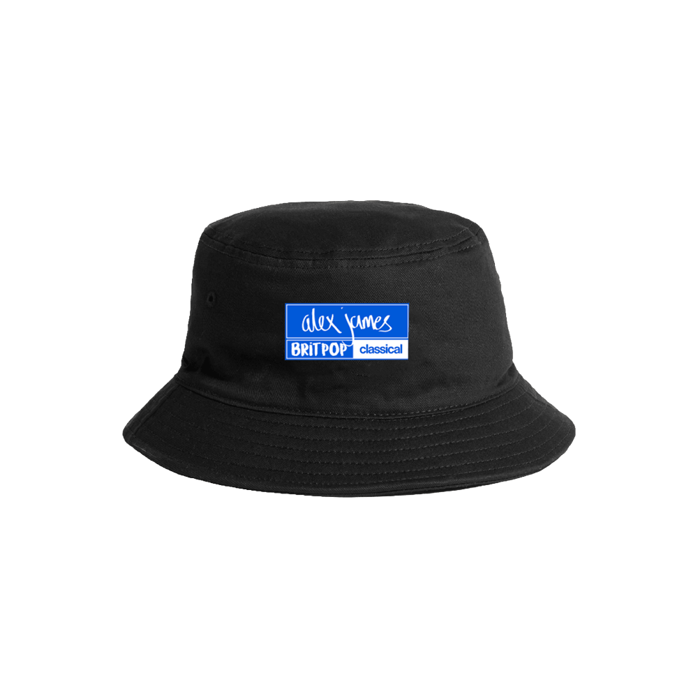 Britpop Classical Bucket Hat - Black