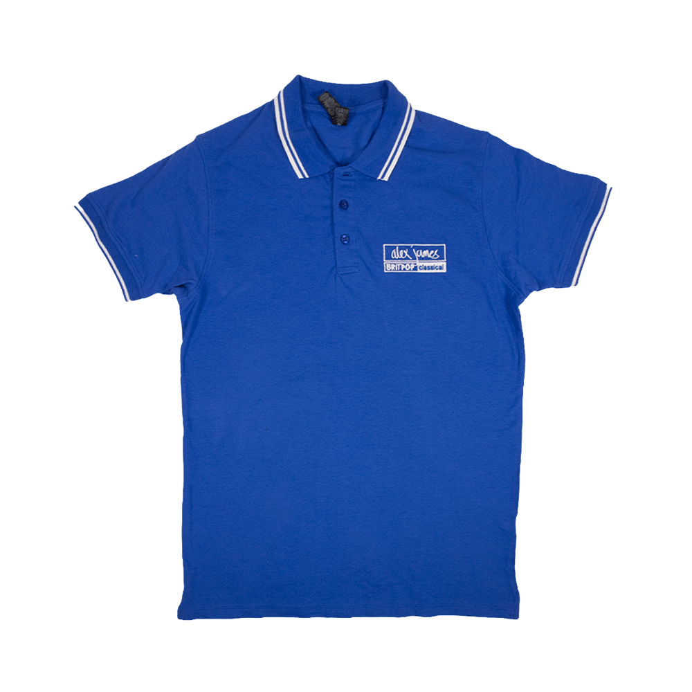 Britpop Classical Polo - Blue