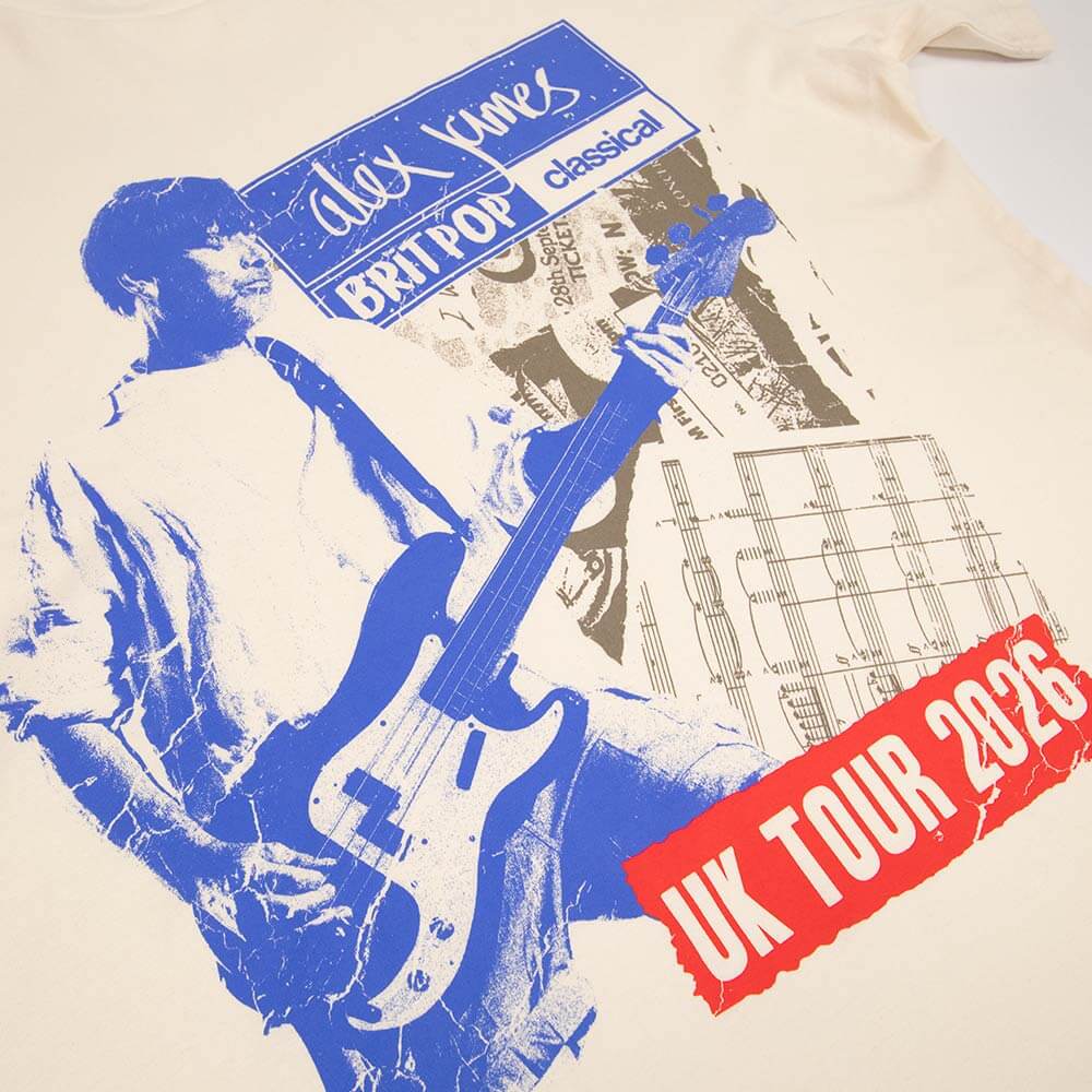 Britpop Classical Tour Shirt - Ecru