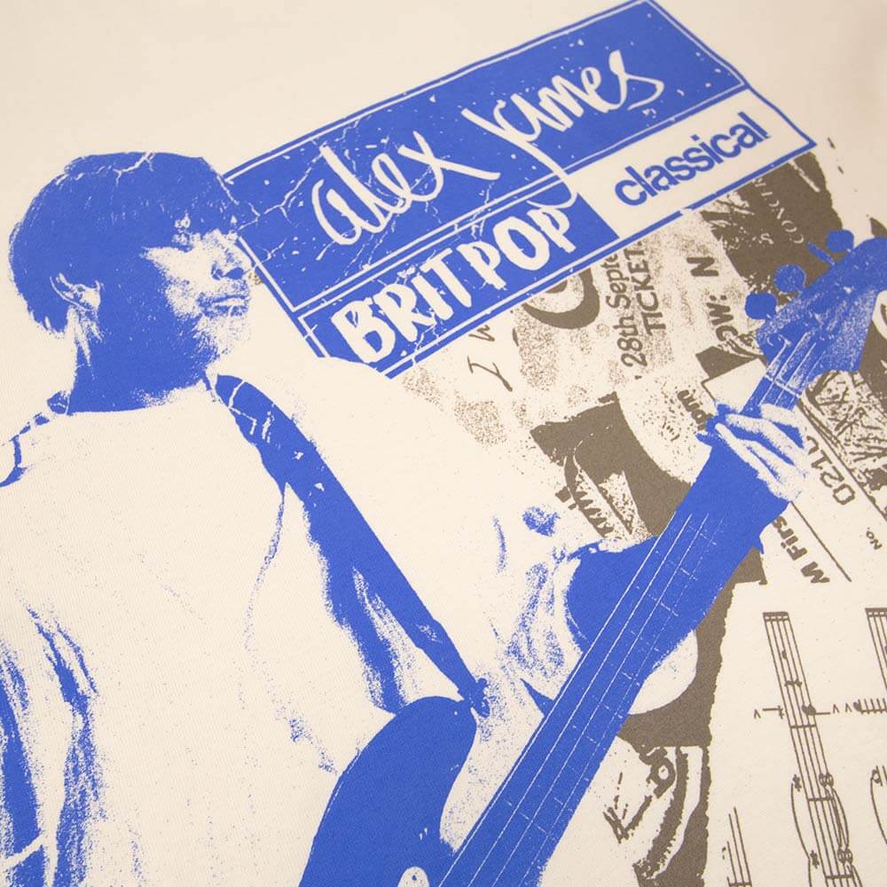 Britpop Classical Tour Shirt - Ecru