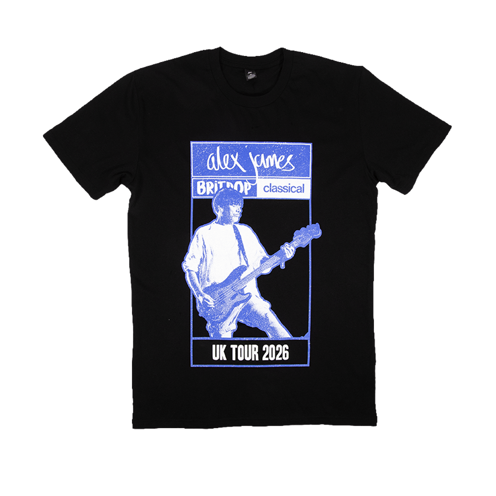 Britpop Classical Tour Shirt - Black